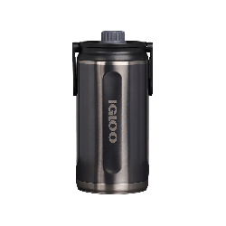 BOTELLA IGLOO  1.9L SSTL CHUG BTL NEGRO CARBONITE C/MANIJA 4P 71099