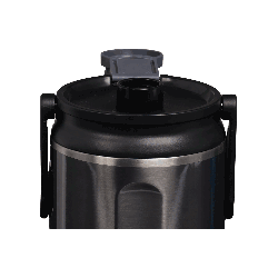 BOTELLA IGLOO  1.9L SSTL CHUG BTL NEGRO CARBONITE C/MANIJA 4P 71099