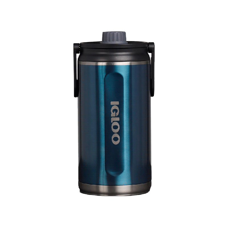 BOTELLA IGLOO  1.9L SSTL CHUG BTL AZUL MODERNO C/MANIJA 4P 71100