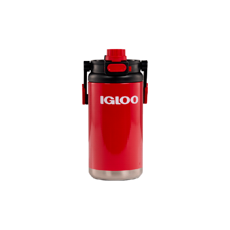 BOTELLA IGLOO  1.6L SSTL CHUG BTL ROJO C/MANIJA 4P 31488