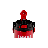 BOTELLA IGLOO  1.6L SSTL CHUG BTL ROJO C/MANIJA 4P 31488