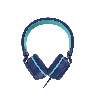 AURI HEADSET XTH-356 XTECH AVID KIDS /3.5MM/1JACK/AZUL