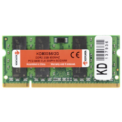 MEMORIA DDR2 2GB 800MHZ KEEPDATA