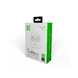 AURI EARPHONE KTE-050WH KLIP TUNEFIBUDS BT/MIC/TWS/TOUCH/IPX6/BLAN