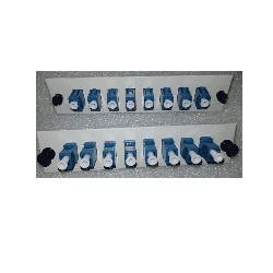 ADAPTADOR. FIBRA O. SIMPLEX SM LC UPC 8 UNI SIMPLEX-LC-UPC-SM LANPRO