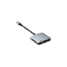 ADAP USB-C/4 EN 1 2HDMI/USB-A/USB-C FTX-CM2H4K-AG 4K/GRIS 115571