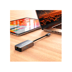ADAP USB-C 3.1/RJ45 FTX-CML2500-AG 2.5GBPS/GRIS 115618