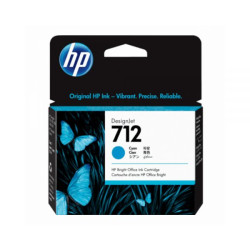 TINTA HP 3ED67A 712 CYAN 29ML T250