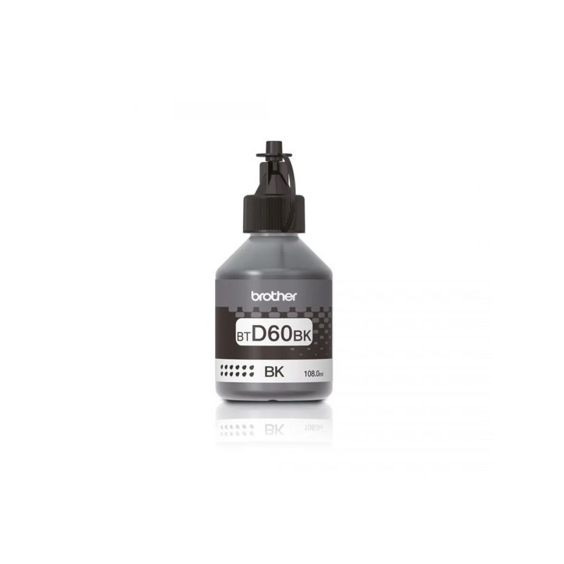 TINTA BROTHER BOTELLA BTD60BK NEGRO