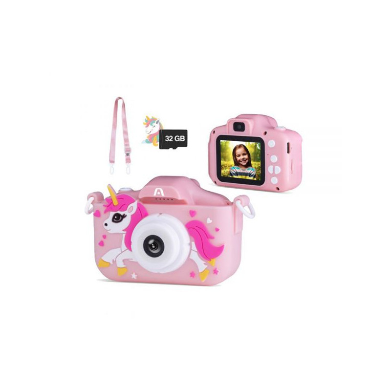 CAM ARG-AC-9181PK SELFIE P/ NIÑOS IPS/40MP/FHD/USB