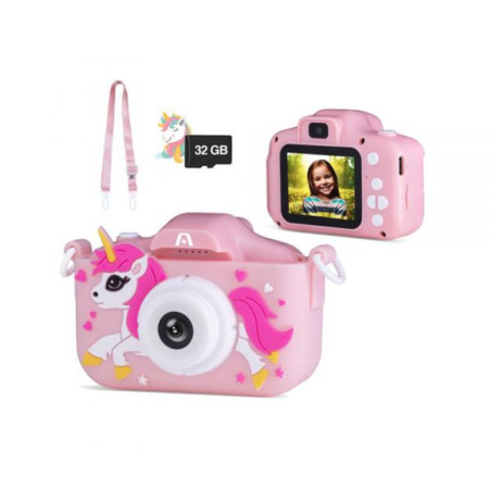 CAM ARG-AC-9181PK SELFIE P/ NIÑOS IPS/40MP/FHD/USB