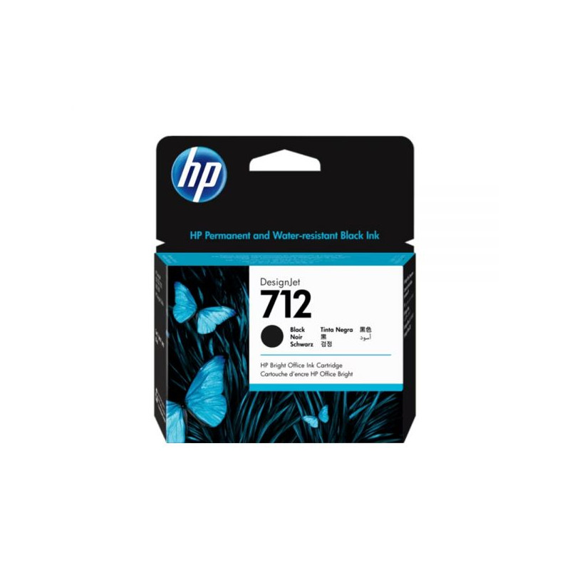 TINTA HP 3ED71A 712XL NEGRO 80ML T250