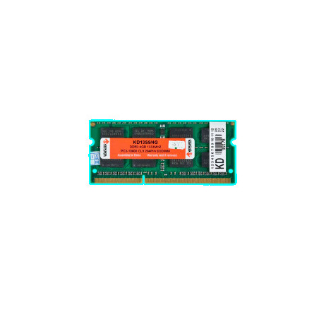 MEMORIA P/NB DDR3 4GB 1333MHZ KEEPDATA