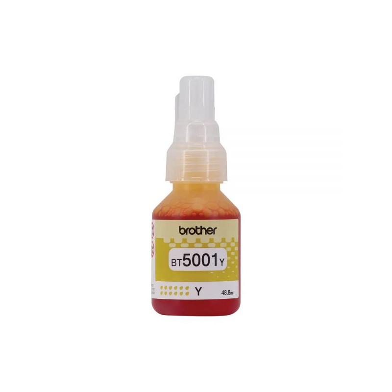 TINTA BROTHER BOTELLA BT5001Y YELLOW
