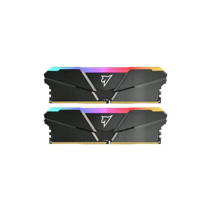 MEM DDR4 16GB 3600 MHZ NETAC RGB C16 (8GBX2)GAM