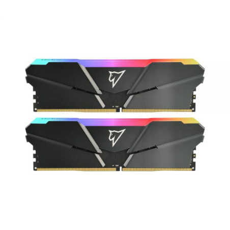 MEM DDR4 16GB 3600 MHZ NETAC RGB C16 (8GBX2)GAM