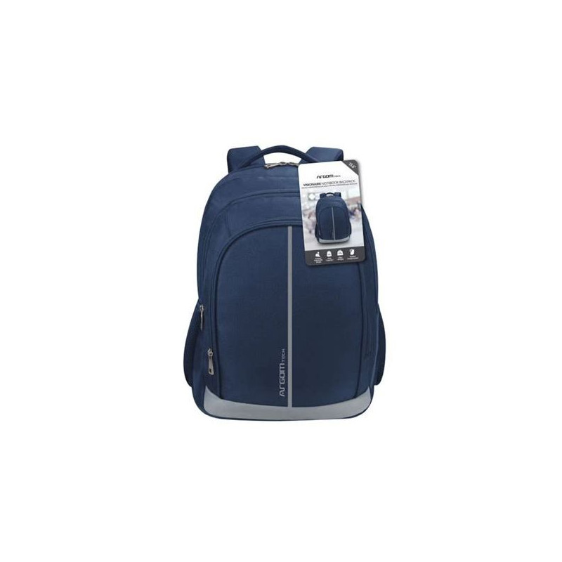 MOCHILA ARG-BP-0728BL 15.6"  VISIONAIRE AZUL