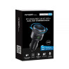 CARGADOR ARG-AC-0343BK MANOS LIBRE 2P BT P/ AUTO
