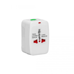 ADAPTADOR ARG-AC-0297WT DE VIAJE UNIVERSAL