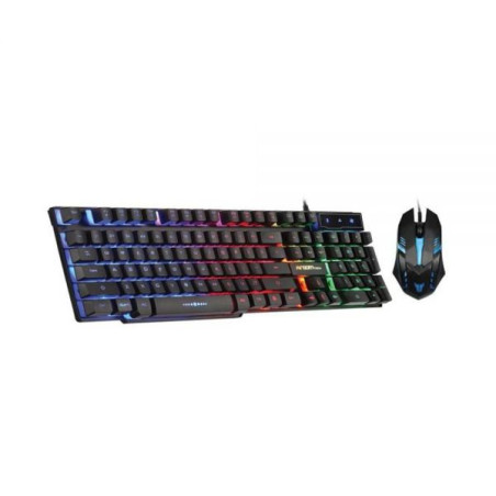 TECLADO KIT ARG-KB-2051BK KIT GAMER ING