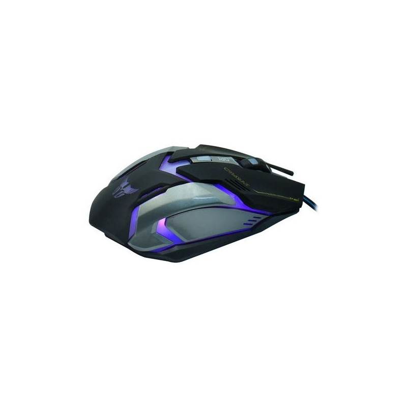 MOUSE ARGOM ARG-MS-2040BK MS40 GAMING NEGRO/AZUL