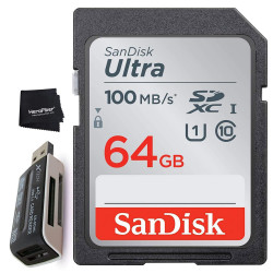 MEMORIA SD 64GB SANDISK 100MBS CLAS10