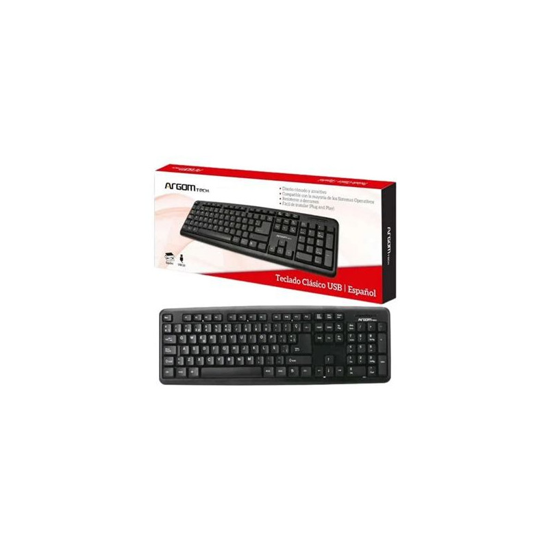 TECLADO ARGOM ARG-KB-7414 USB
