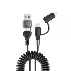 CABLE ARG-CB-0071BK USB-A/TYPE-C 1.5M