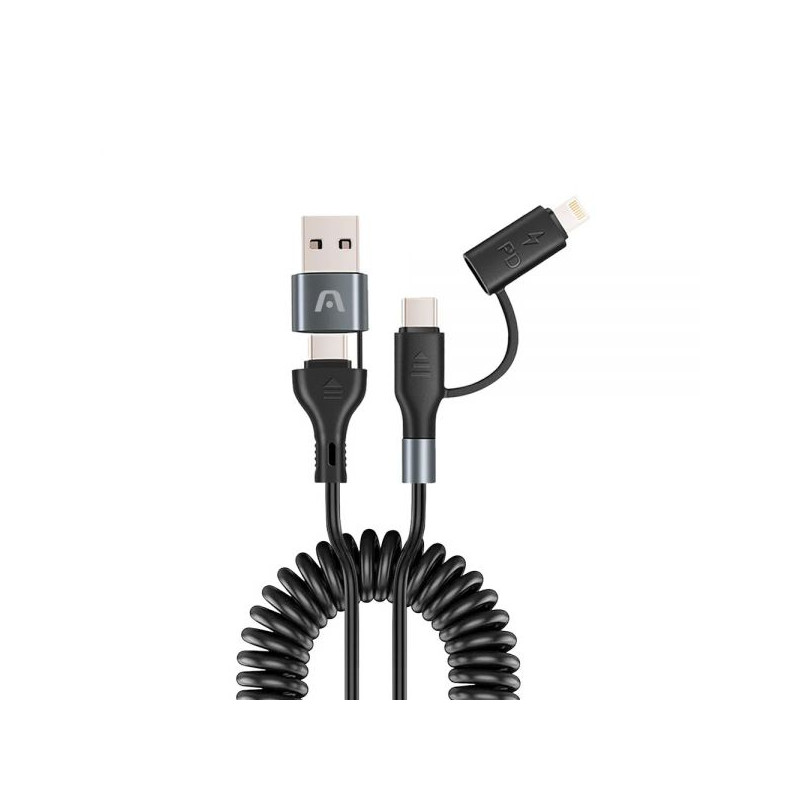 CABLE ARG-CB-0071BK USB-A/TYPE-C 1.5M