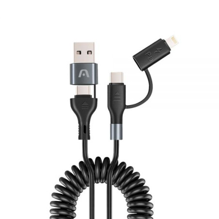 CABLE ARG-CB-0071BK USB-A/TYPE-C 1.5M