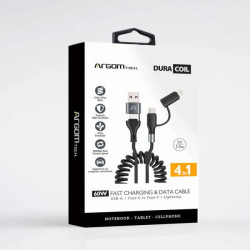 CABLE ARG-CB-0071BK USB-A/TYPE-C 1.5M