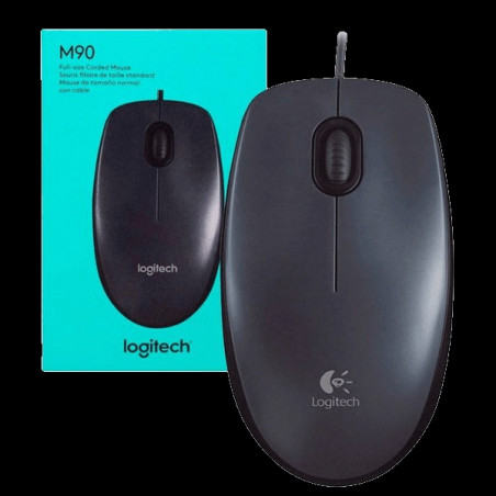 MOUSE LOGI 910-004053 M90 NEGRO