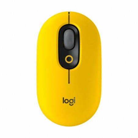 MOUSE LOGITECH 910-006549 POP WIR AMARILLO/NEGRO