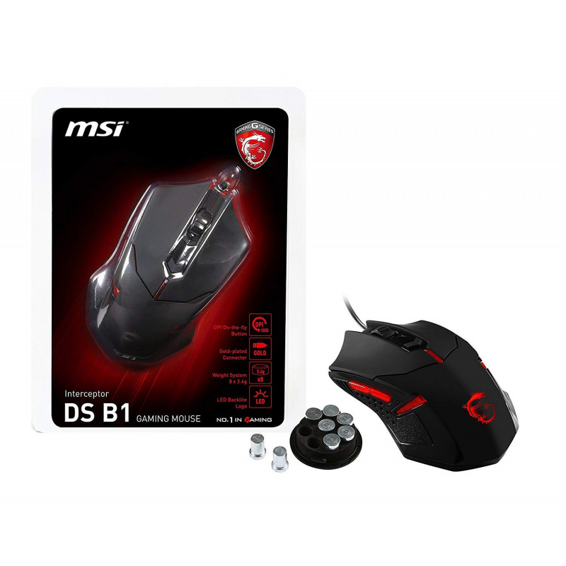 MOUSE MSI INTERCEPTOR DS B1 GAMING