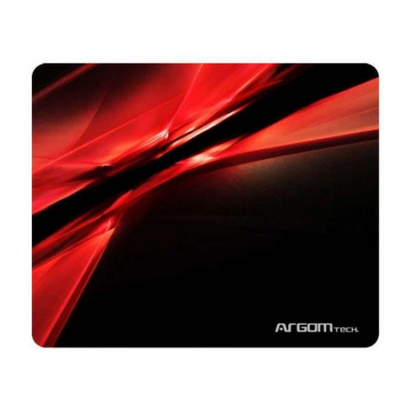 MOUSE PAD ARG-AC-1235RD 8.5X10"NEGRO/ROJ