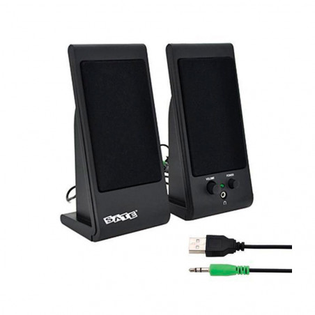 PARLANTE SATELLITE AS-677 USB NEGRO