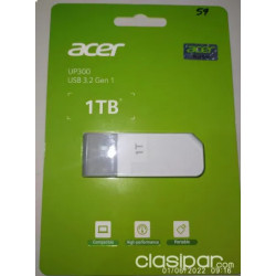 PEN DRIVE 1TB USB 3.2 ACER BLANCO