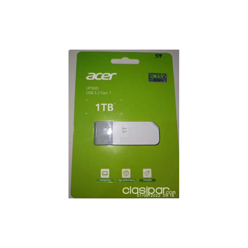 PEN DRIVE 1TB USB 3.2 ACER BLANCO