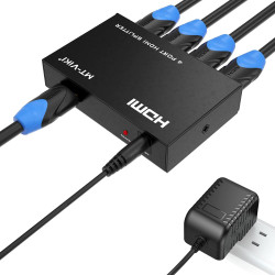 SPLITTER 4 PUERTOS HDMI 1IN + 4OUT