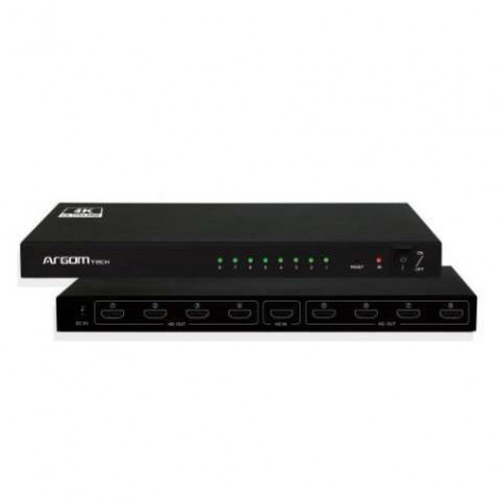 SPLITTER ARG-AV-5118 8-OUTPUTS HDMI 4K HD