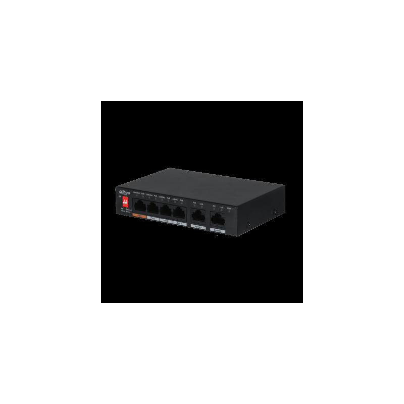 SWITCH DH PFS3006-4ET 4PTOS ETHER POE 60W