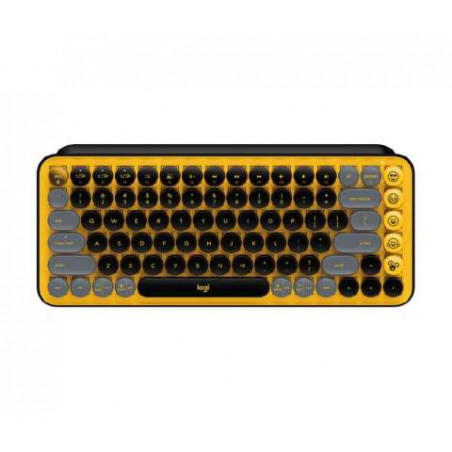 TECLADO LOGITECH 920-010713 POP MECANICAL WIR NEG/AMA