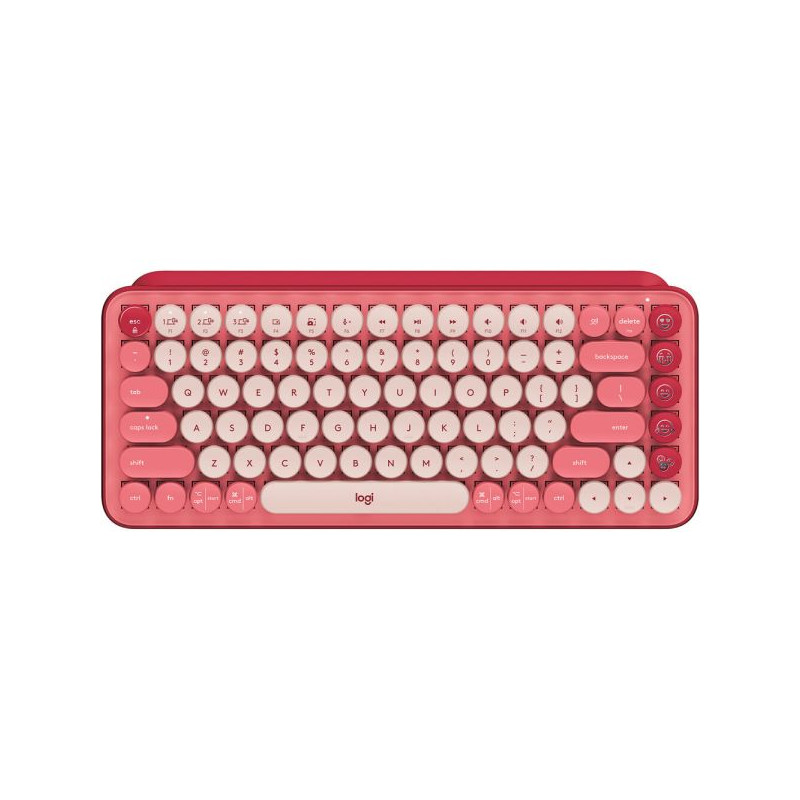 TECLADO LOGITECH 920-010715 POP MECANICAL WIR ROSA