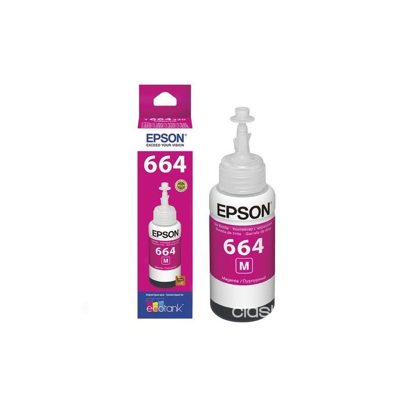 TINTA EPSON T664320 MAGENTA L210/365/555