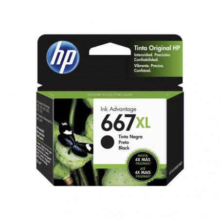 TINTA HP 3YM81AL 667XL NEGRO (2375/2775)