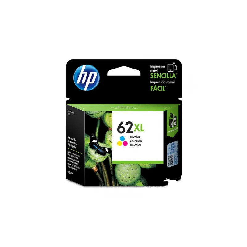 TINTA HP C2P07AL 62XL COLOR