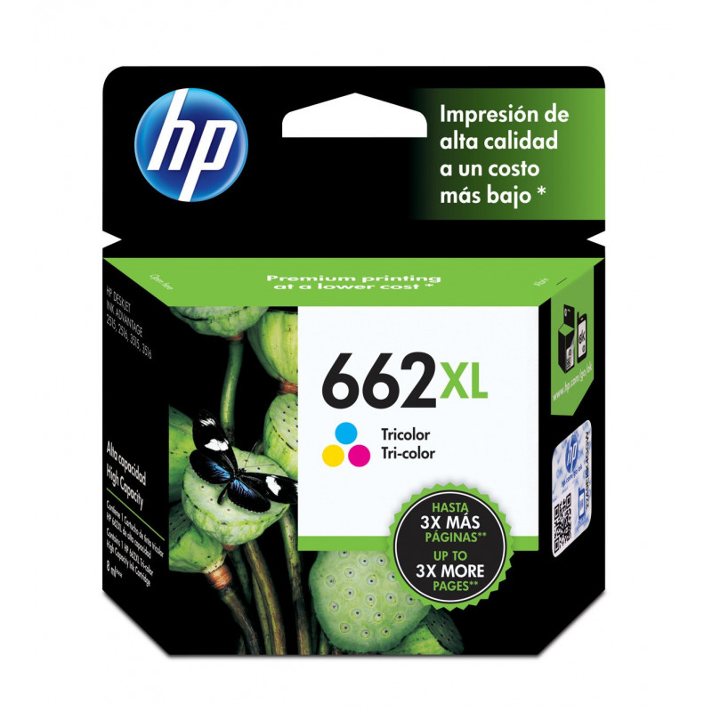 TINTA HP CZ106AL 662XL COLOR