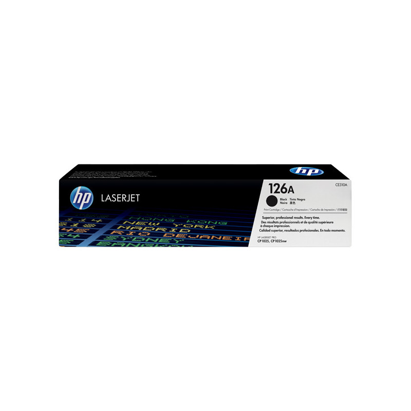 Toner HP CE310A (126A) Negro