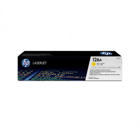 Toner HP CE312A (126A) Amarillo