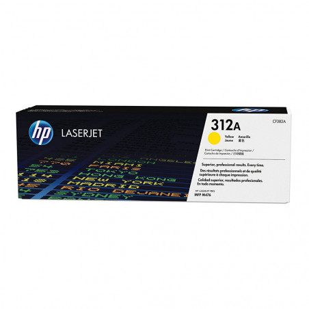 Toner HP CF382A (312A) Yellow